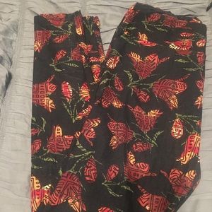 Lularoe Tc leggings floral